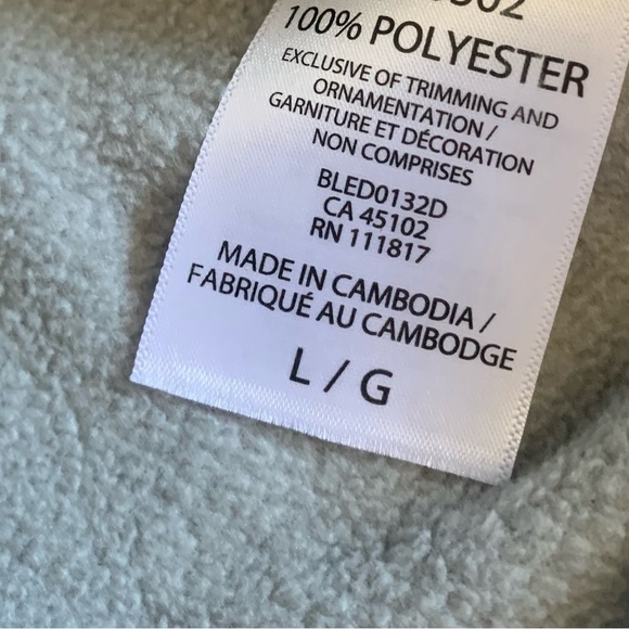 Women’s Grey bench hoodie size LARGE NWT - Picture 5 of 8